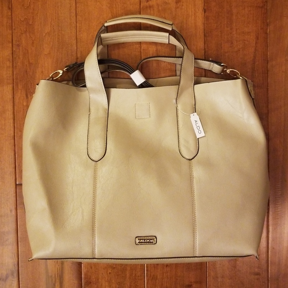 ***SOLD***Aldo Champagne Handbag***SOLD***